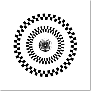 Mod Op Art Posters and Art